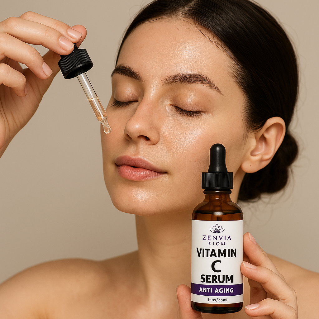 ZenviaGlow Vitamin C Serum – Brightening & Anti-Aging (30ml)
