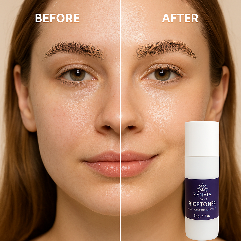 ZenviaGlow Rice Toner – Hydrating & Brightening Glow