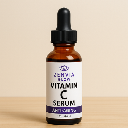 ZenviaGlow Vitamin C Serum – Brightening & Anti-Aging (30ml)