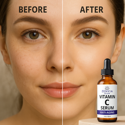 ZenviaGlow Vitamin C Serum – Brightening & Anti-Aging (30ml)