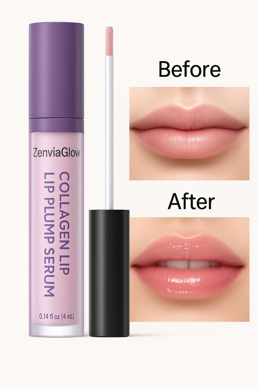 ZenviaGlow Collagen Lip Plump Serum – Coming Soon