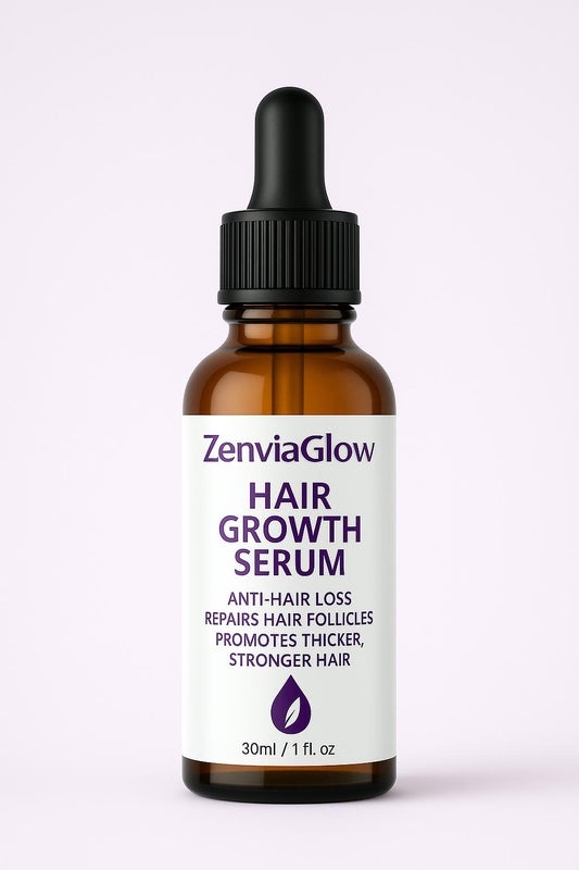 ZenviaGlow Hair Growth Serum – Coming Soon