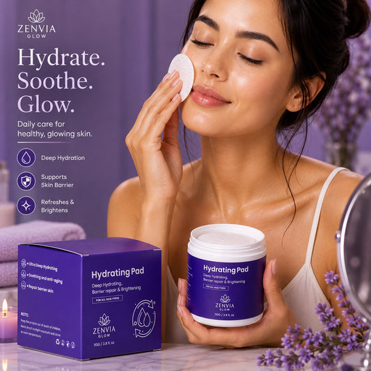 ZenviaGlow Hydrating Toner Pads