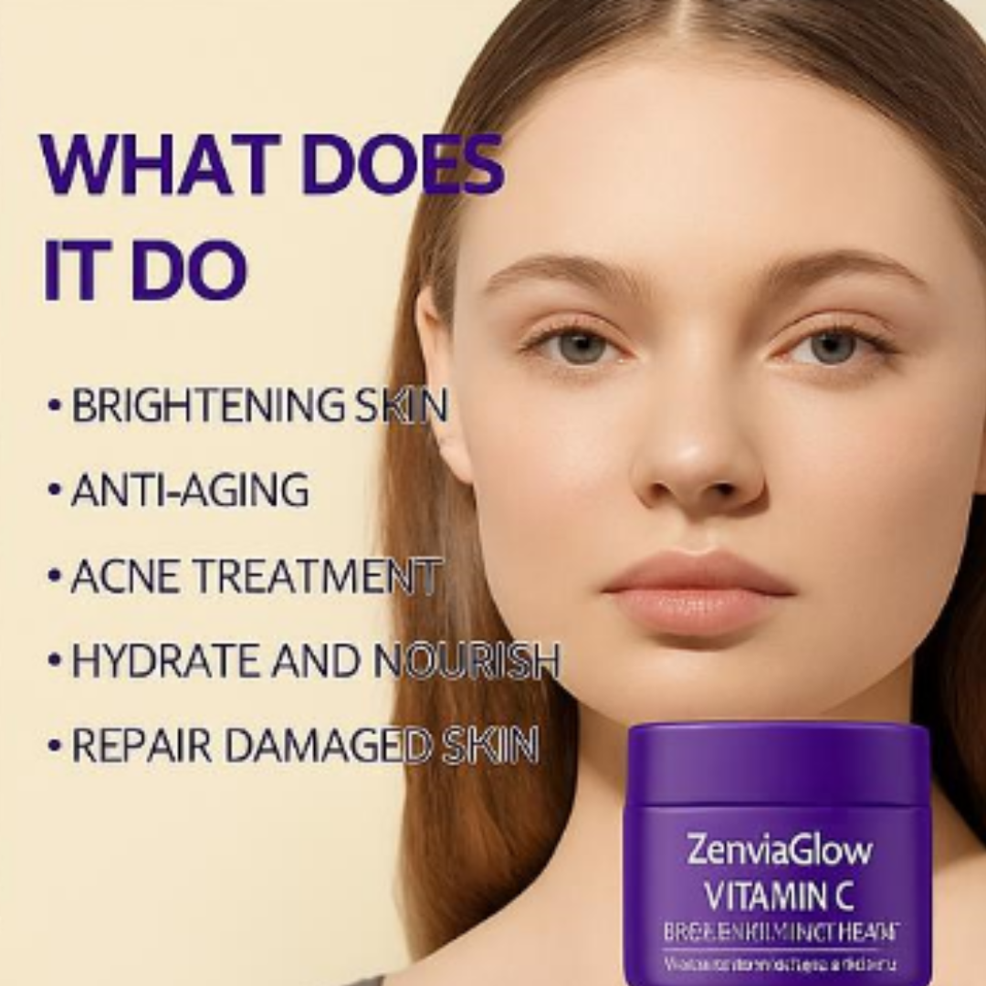ZenviaGlow Vitamin C Brightening Cream